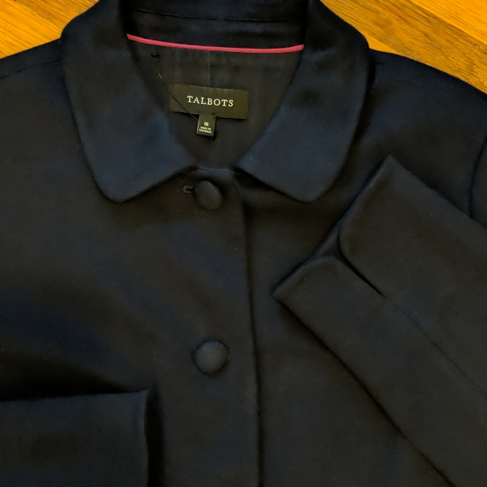 Talbot's navy blazer